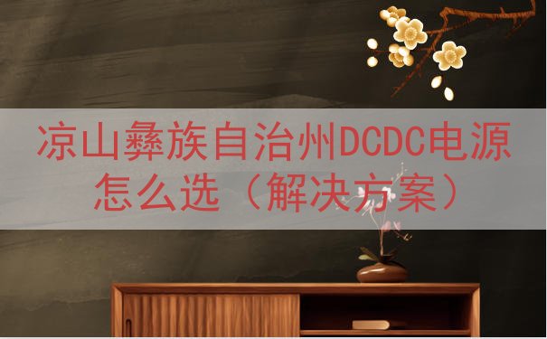 凉山彝族自治州DCDC电源怎么选（解决方案）